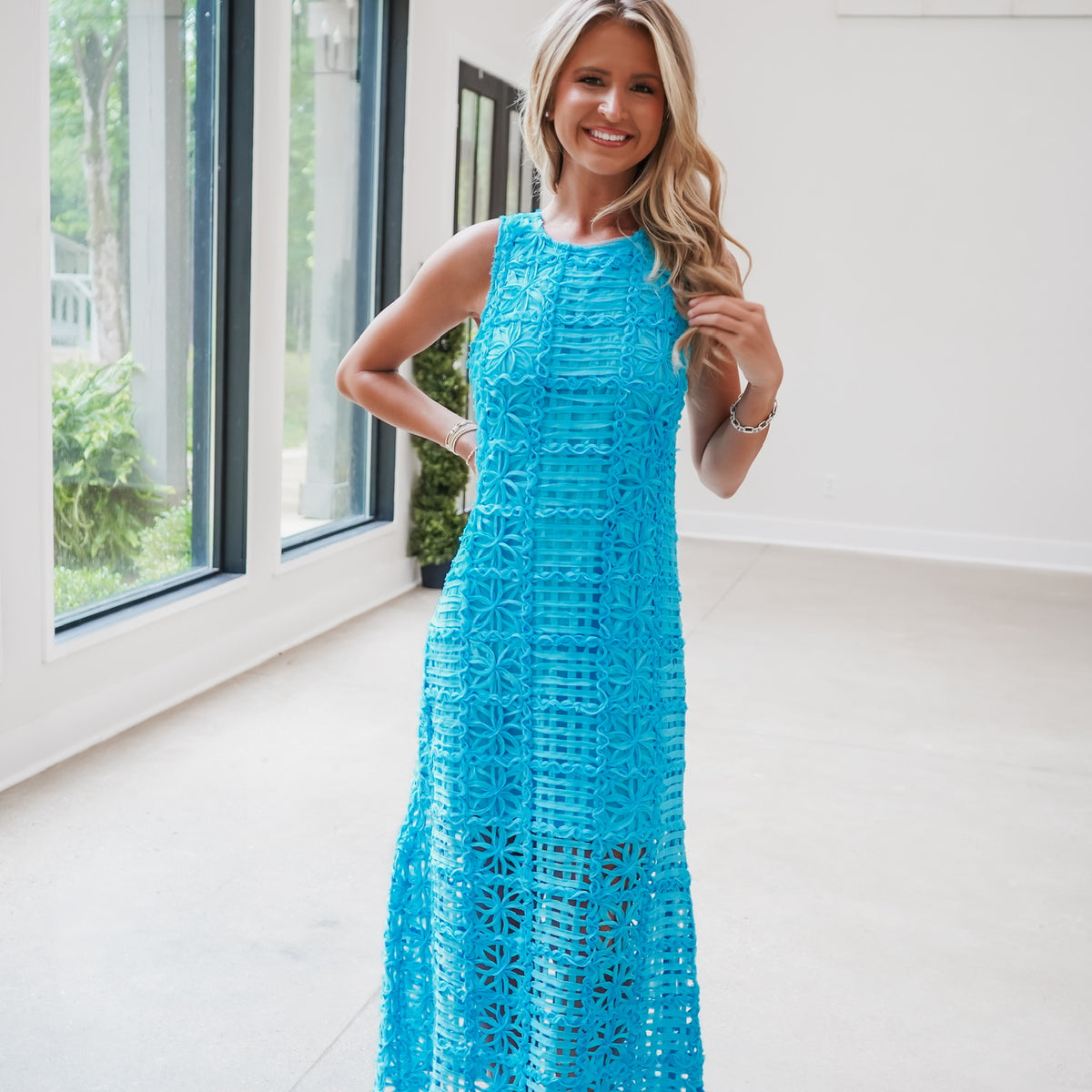 iris bias cut maxi dress rose Lady Black Tie - Iris Gown - Blue - A-line Soft Chiffon Print Dress