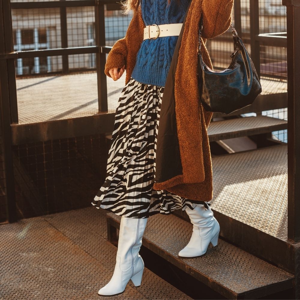 shoes to wear with maxi skirt