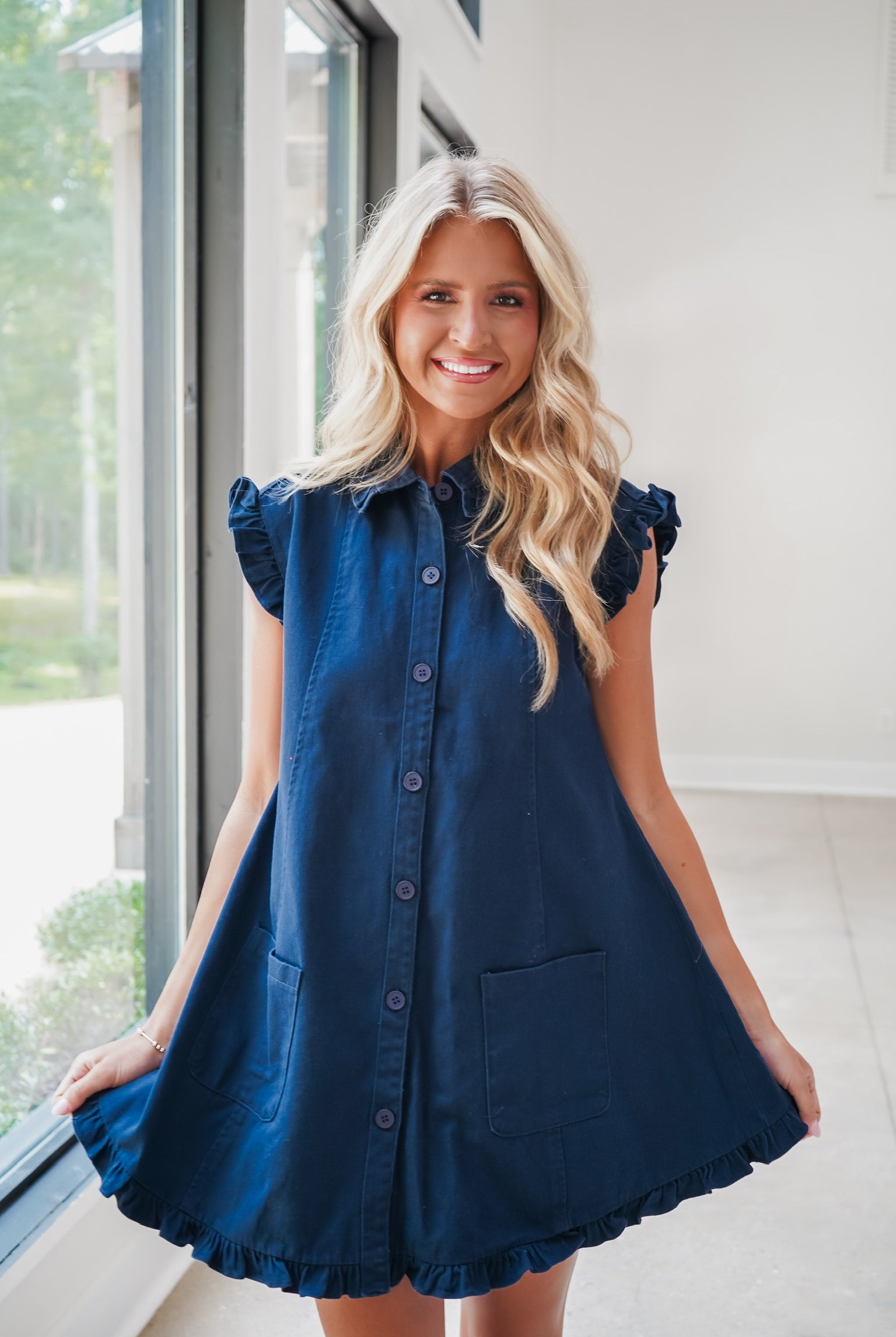 boutique dresses Make It Your Own White Tiered Dress, X-Large - The Mint Julep you are going to love styling this beauty with everything from heels to sneakers Buy Women's Dresses | Casual
