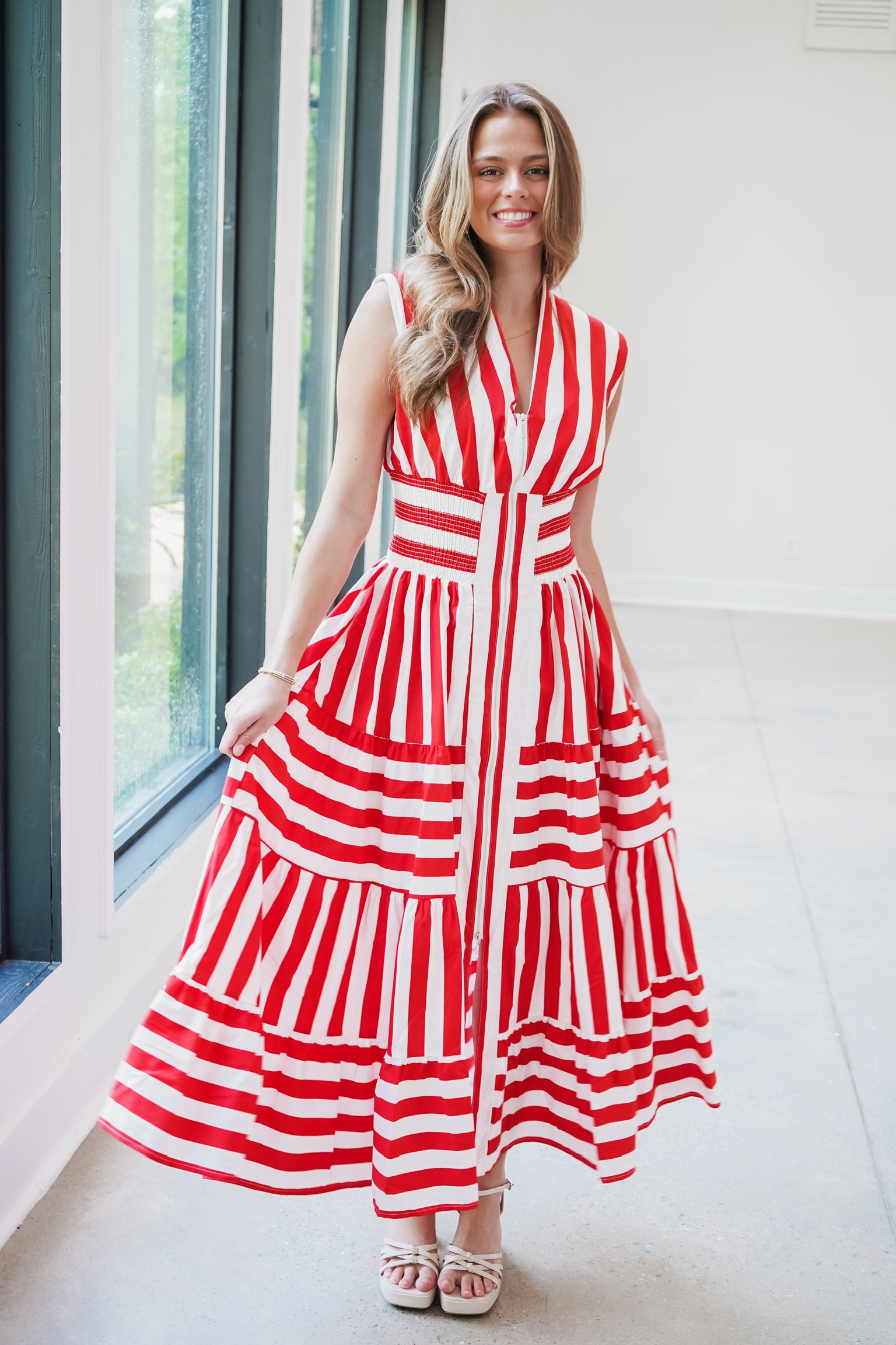 white christmas dresses Adair White Mini Dress - US 12 main image 0