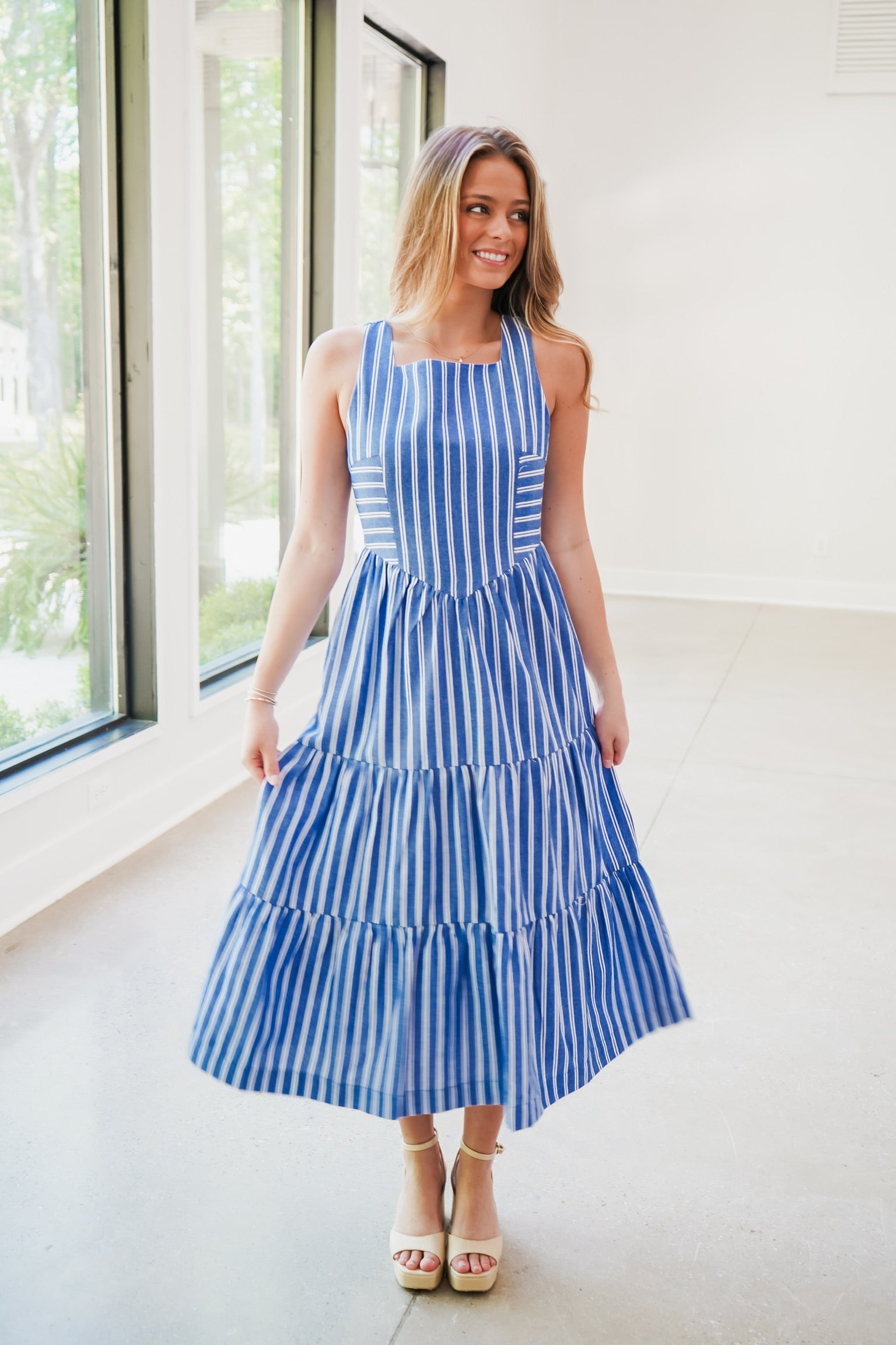 Daphne Midi Dress – South Boutique