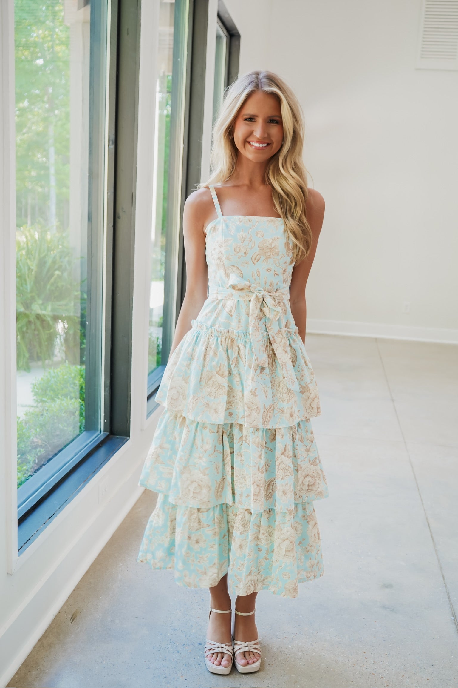 Lacie Midi Dress - SMALL