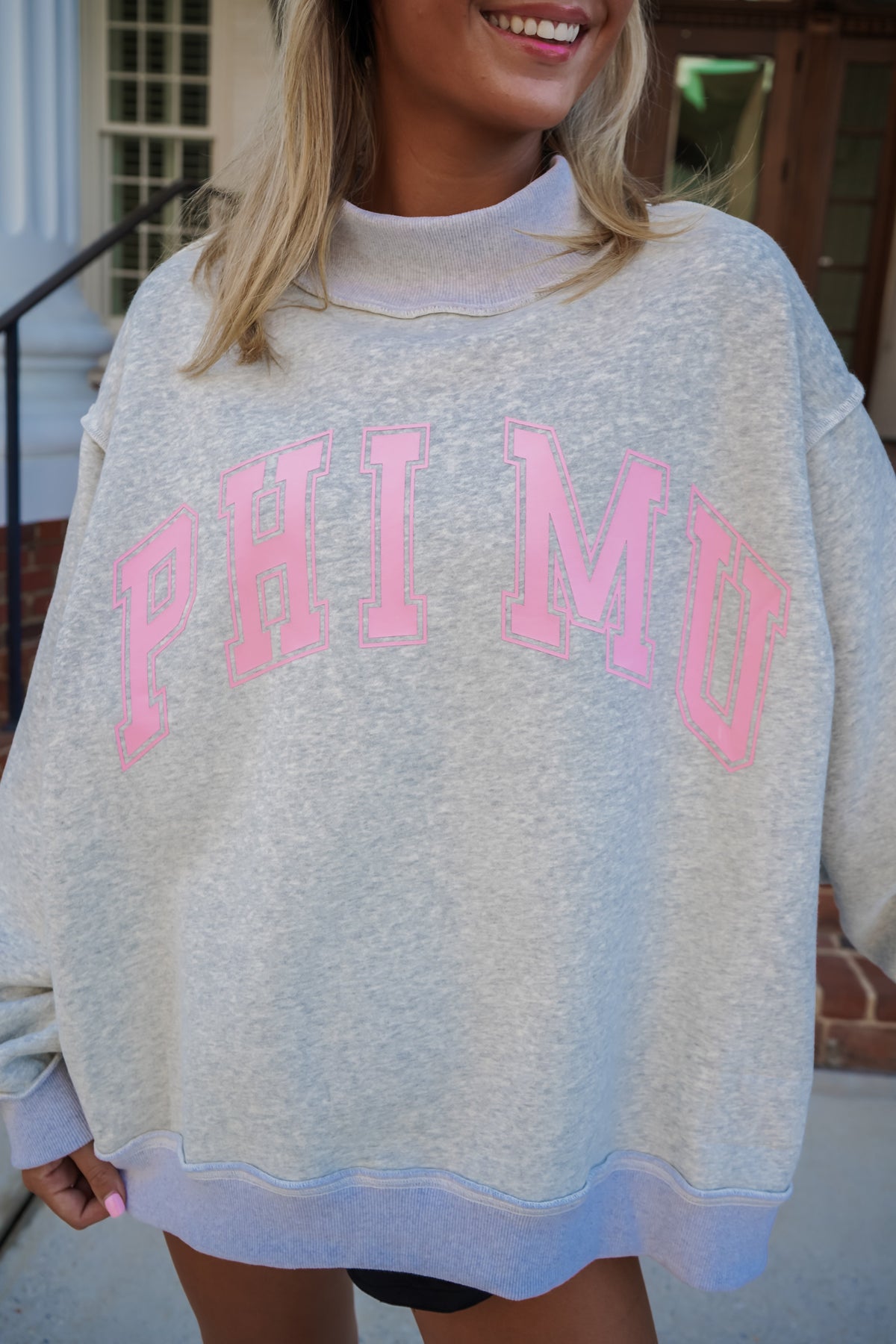 Sorority Reversible Label Sweatshirt - Phi Mu – South Boutique