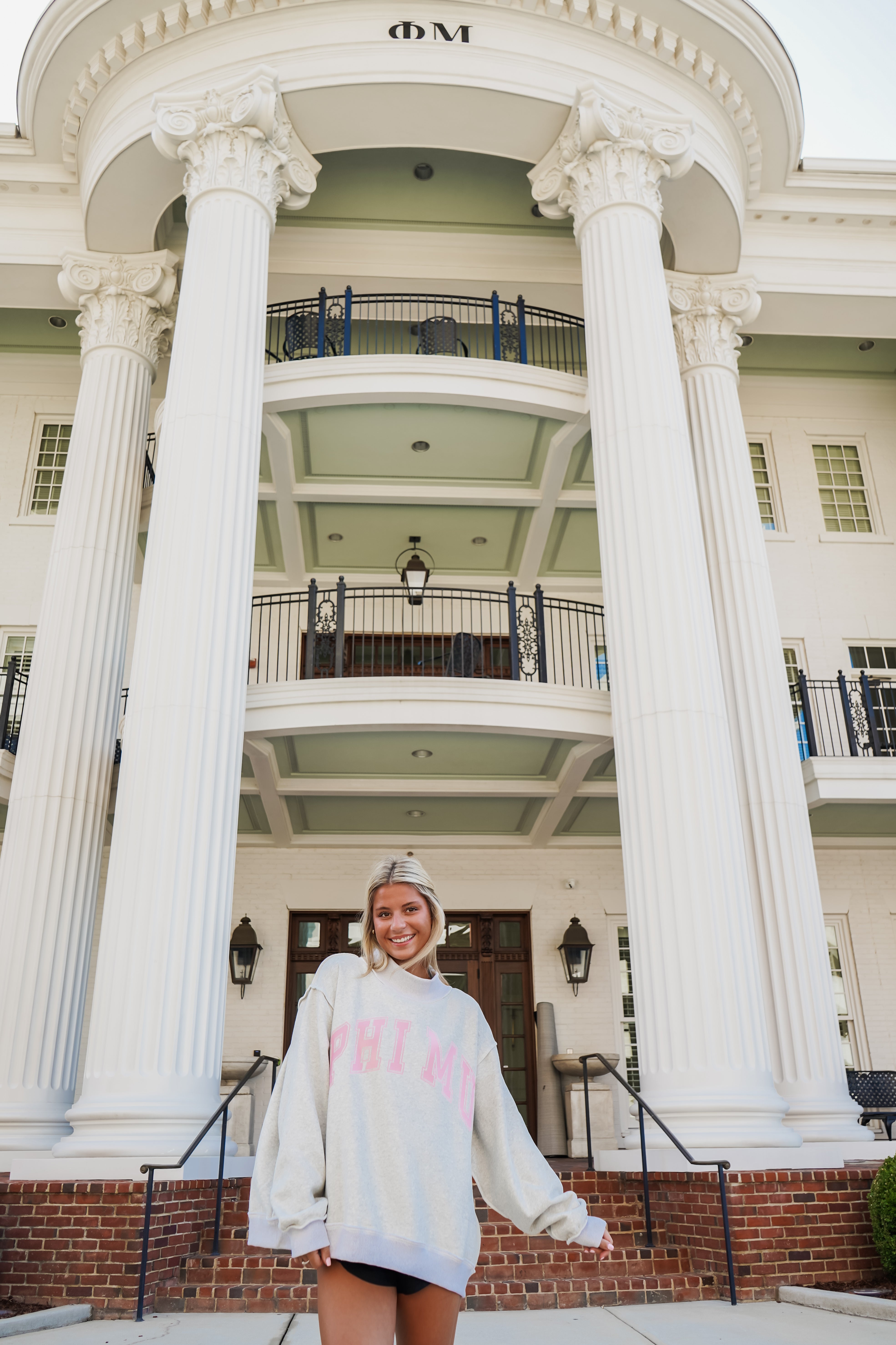 Sorority Reversible Label Sweatshirt - Phi Mu – South Boutique