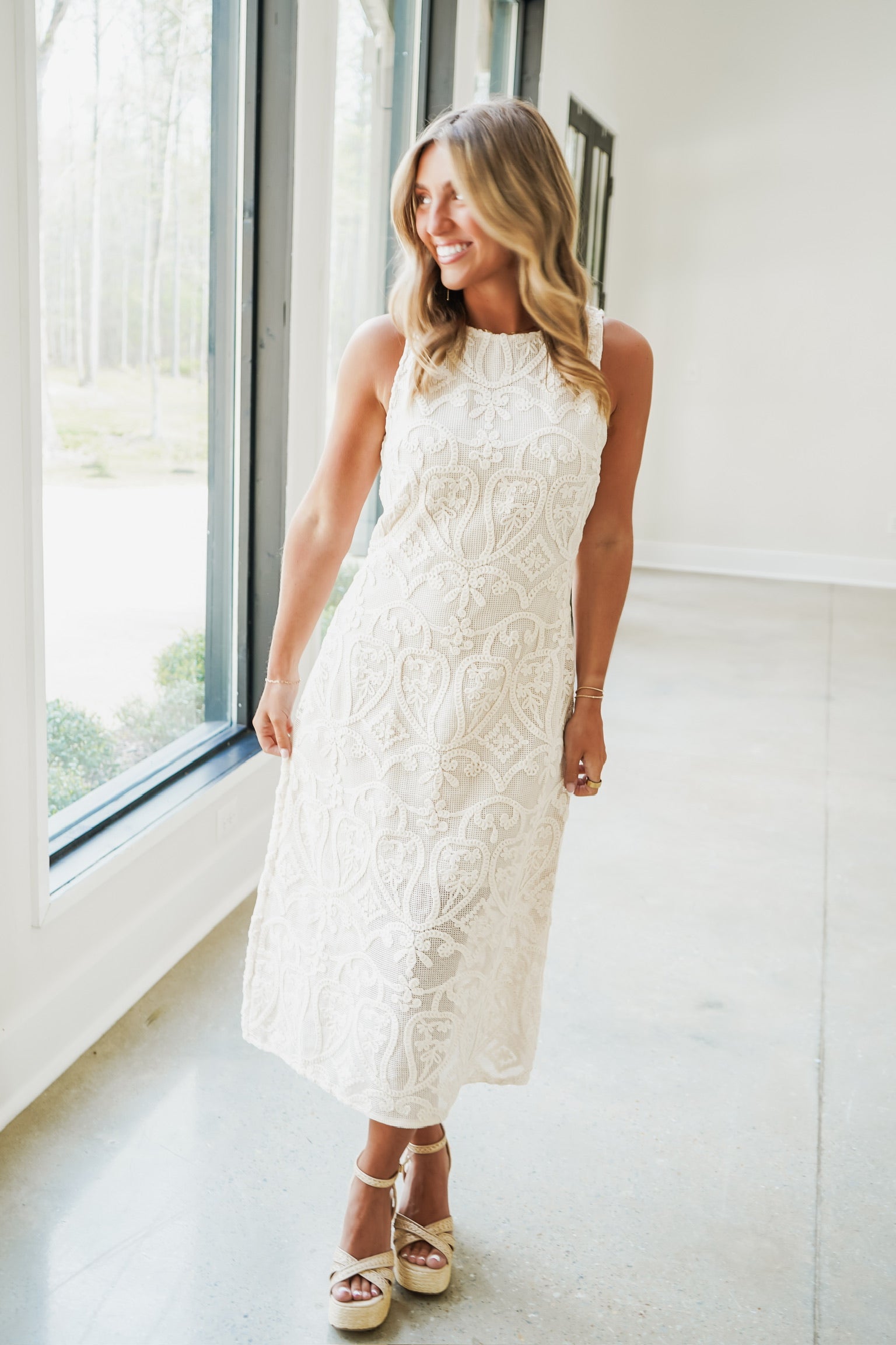 ENDLESS ROSE Cecilia Midi Dress South Boutique ENDLESS ROSE Cecilia Midi Dress South Boutique