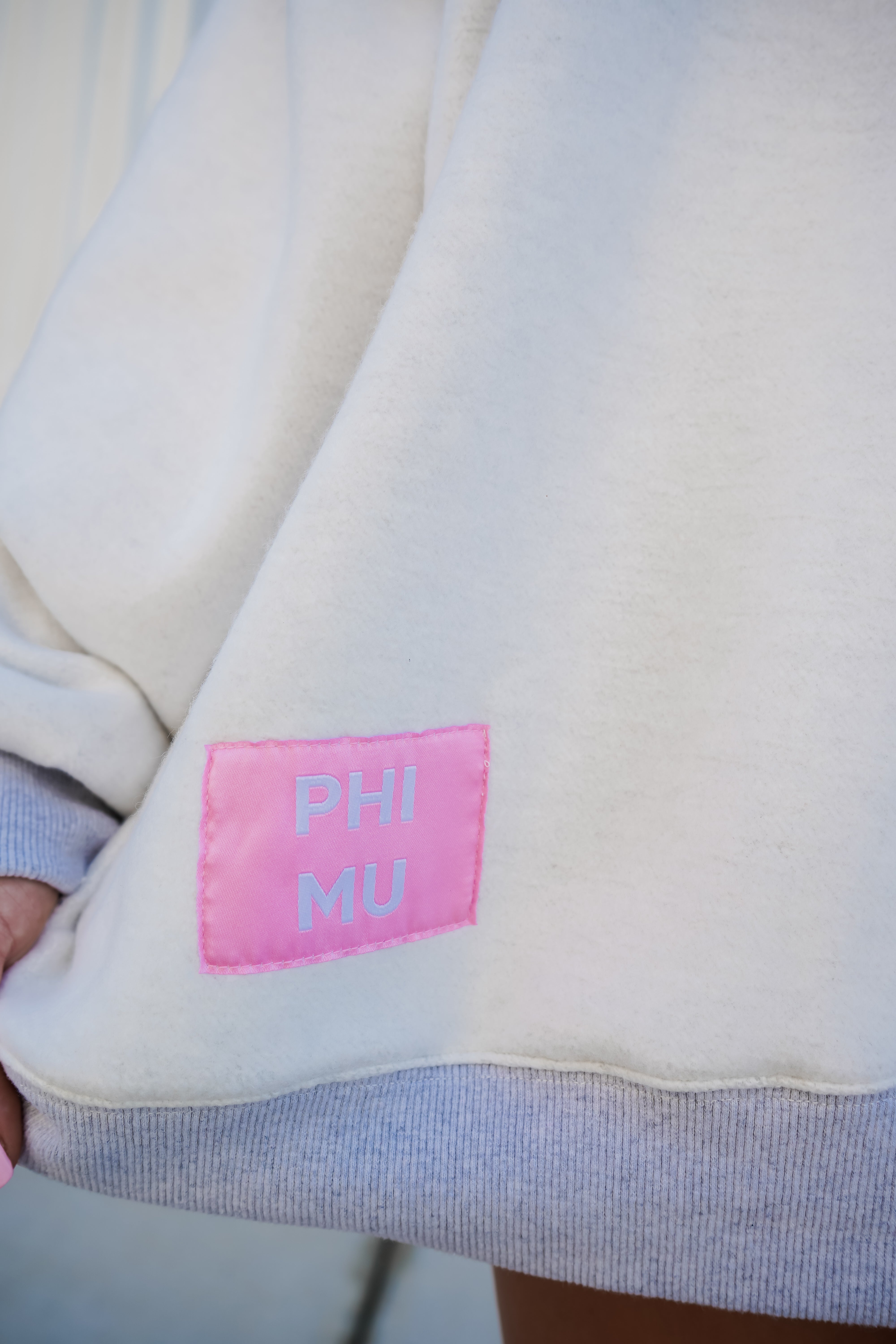 Sorority Reversible Label Sweatshirt - Phi Mu – South Boutique