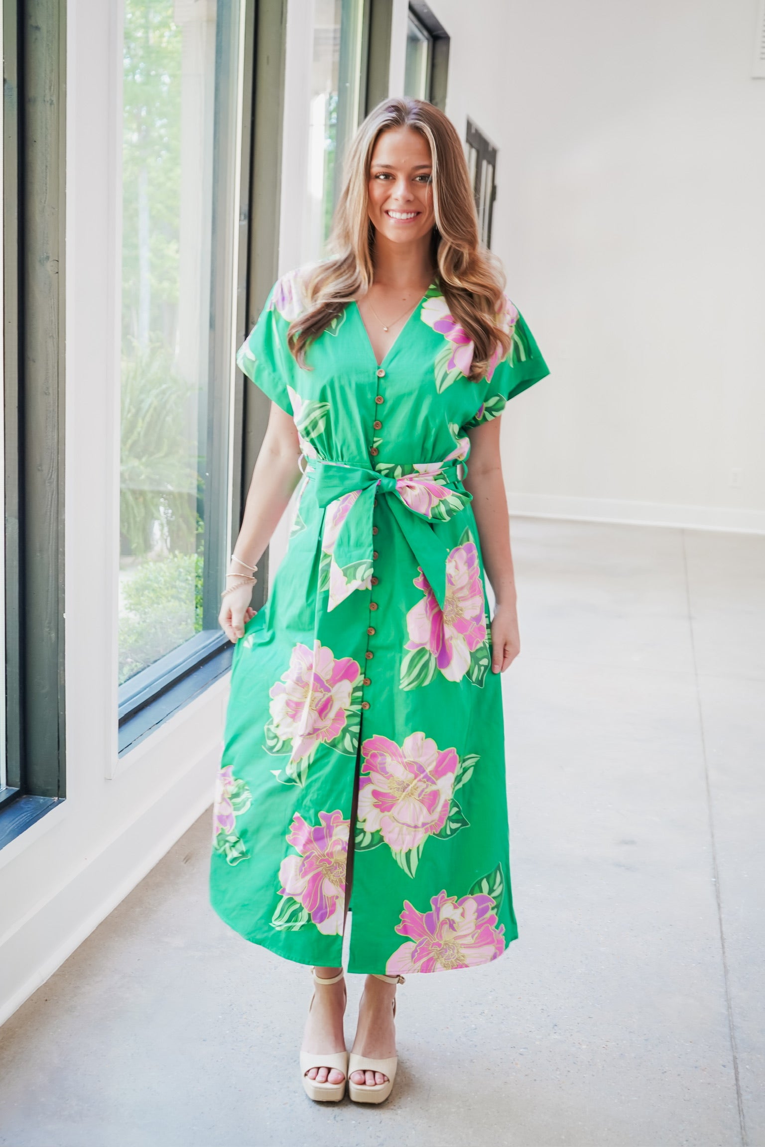 Briella Midi Dress - SMALL Briella Midi Dress - SMALL
