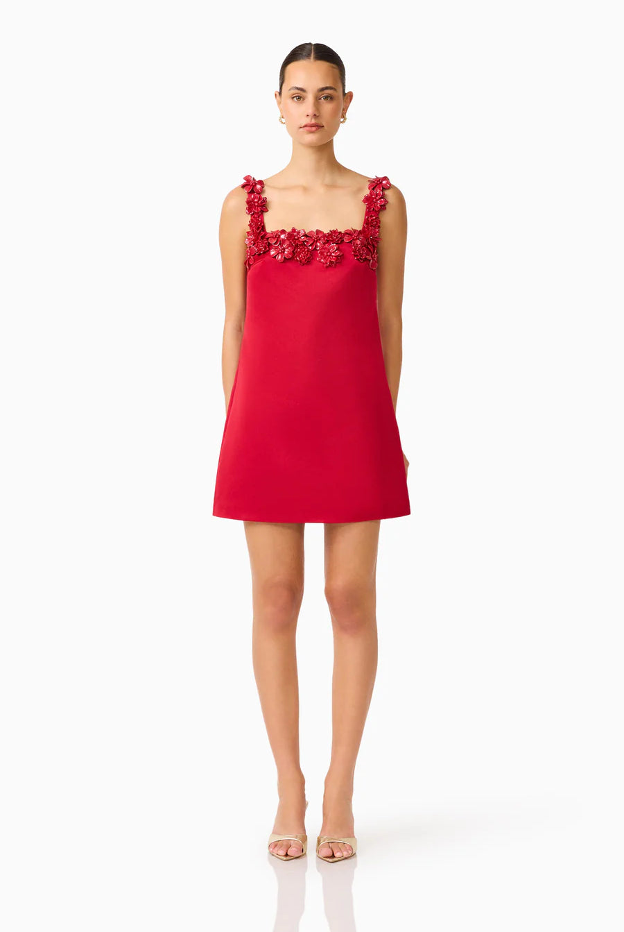 red dress boutique new arrivals Charles Jersey Cut Out Open Back Maxi Dress in scarlet red