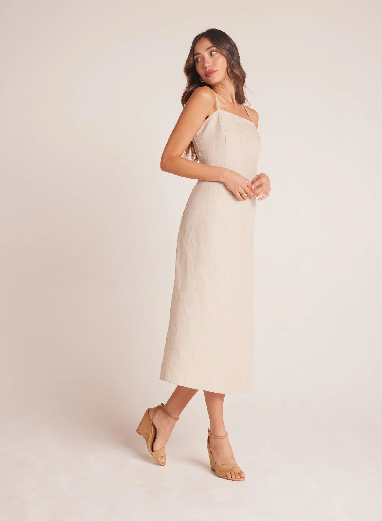Fitted orders linen dress - Official Online Store Fitted orders linen dress - Official Online Store